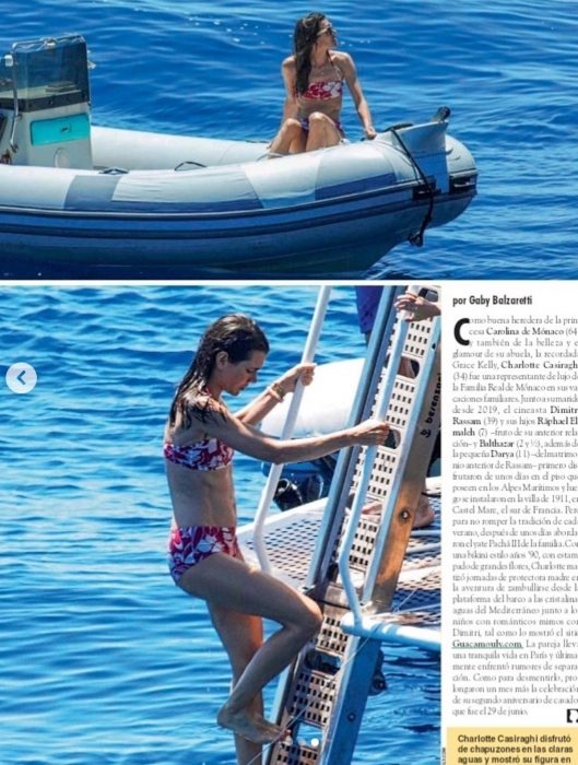 Charlotte Casiraghi Principessa Elegante Anche In Bikini Le Foto