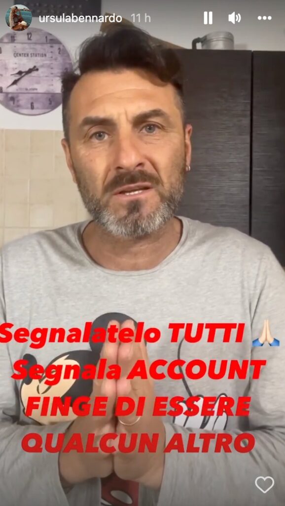 Sossio Aruta Disperato Mi Hanno Rubato Il Profilo Instagram Aiutatemi