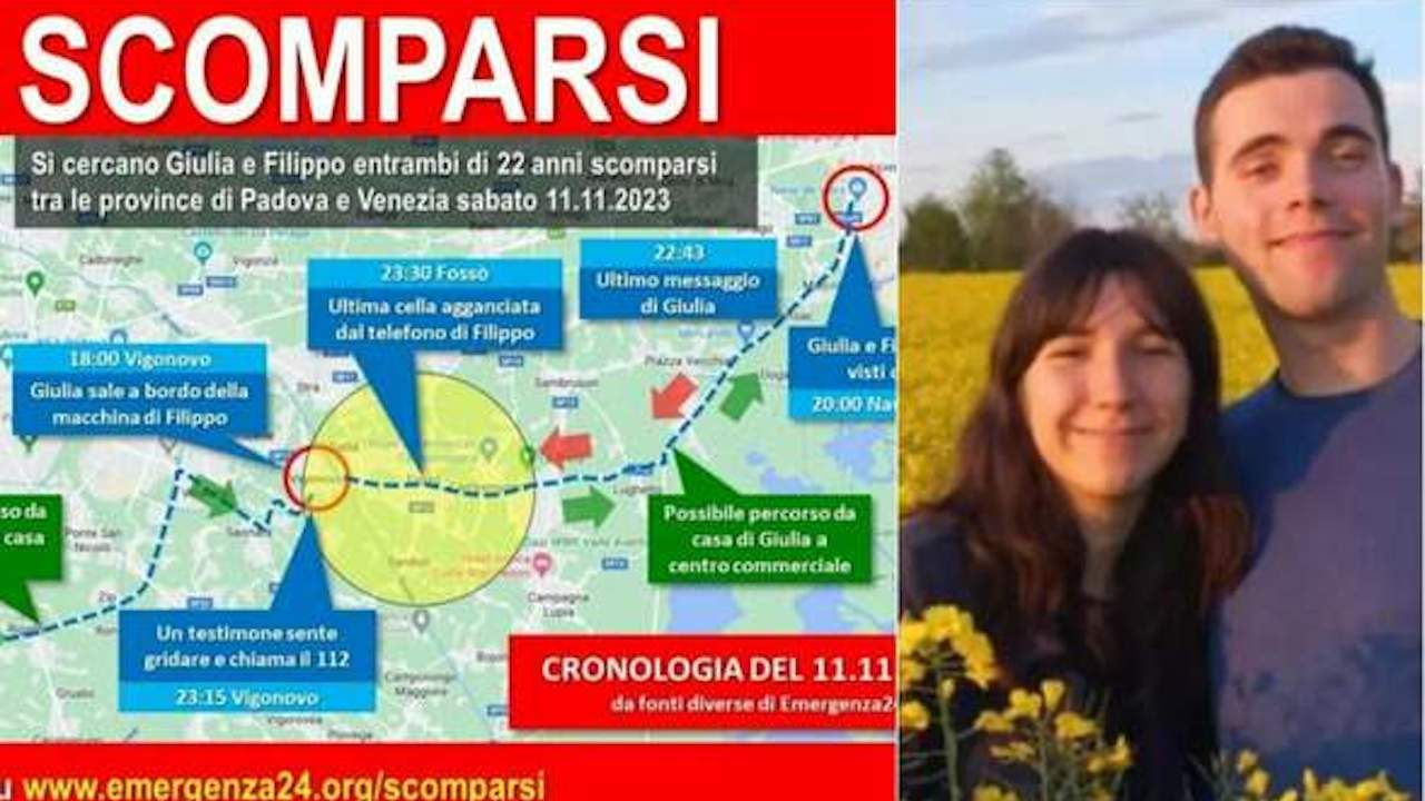 Giulia E Filippo Scomparsi, Il Padre Del Ragazzo Rompe Il Silenzio ...