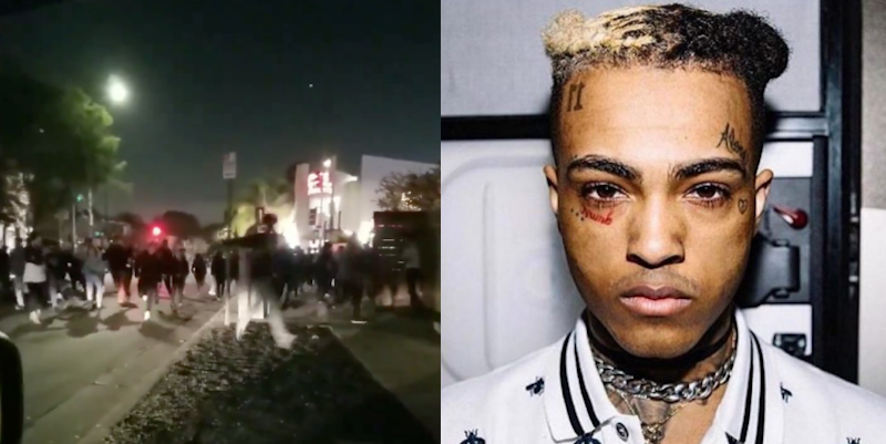 Il Corteo Di Los Angeles In Onore Di Xxxtentacion è Stato Respinto