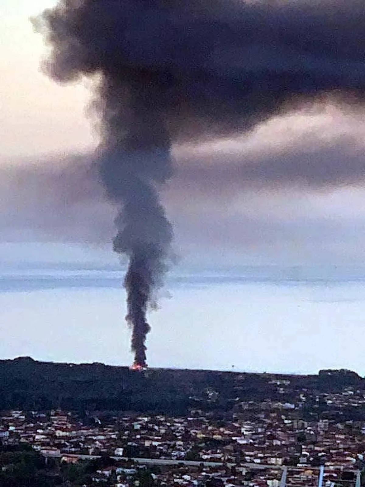 Incendio gilda Forte dei Marmi