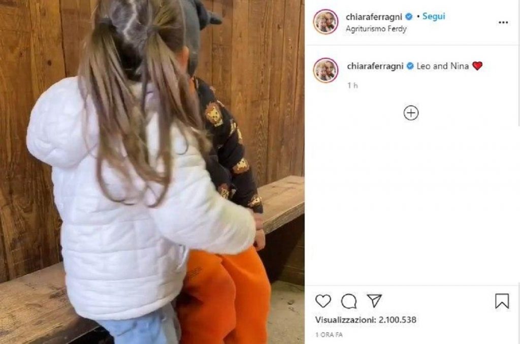 chiara ferragni leone fidanzatina