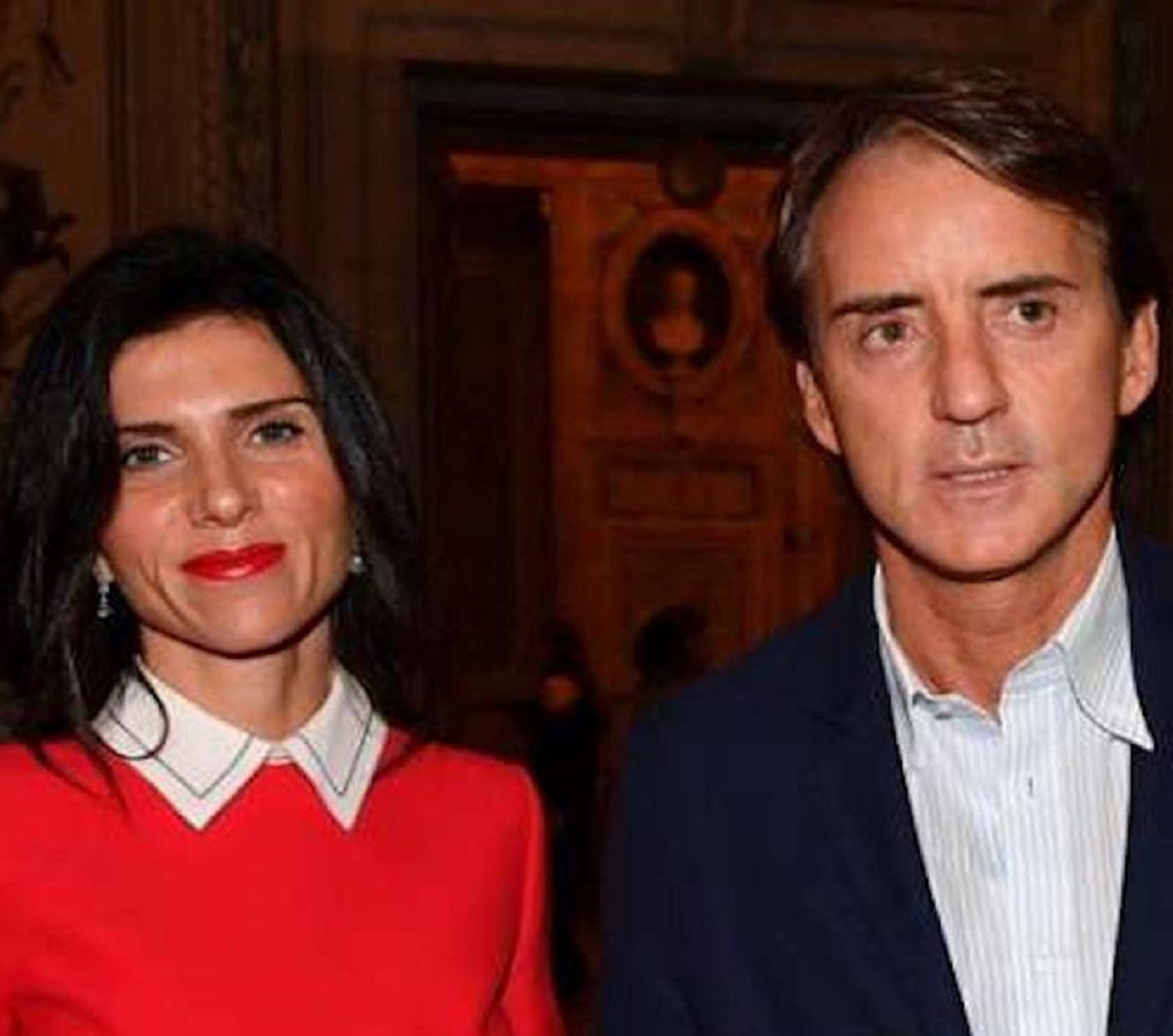 Roberto Mancini seconda moglie Silvia Fortini