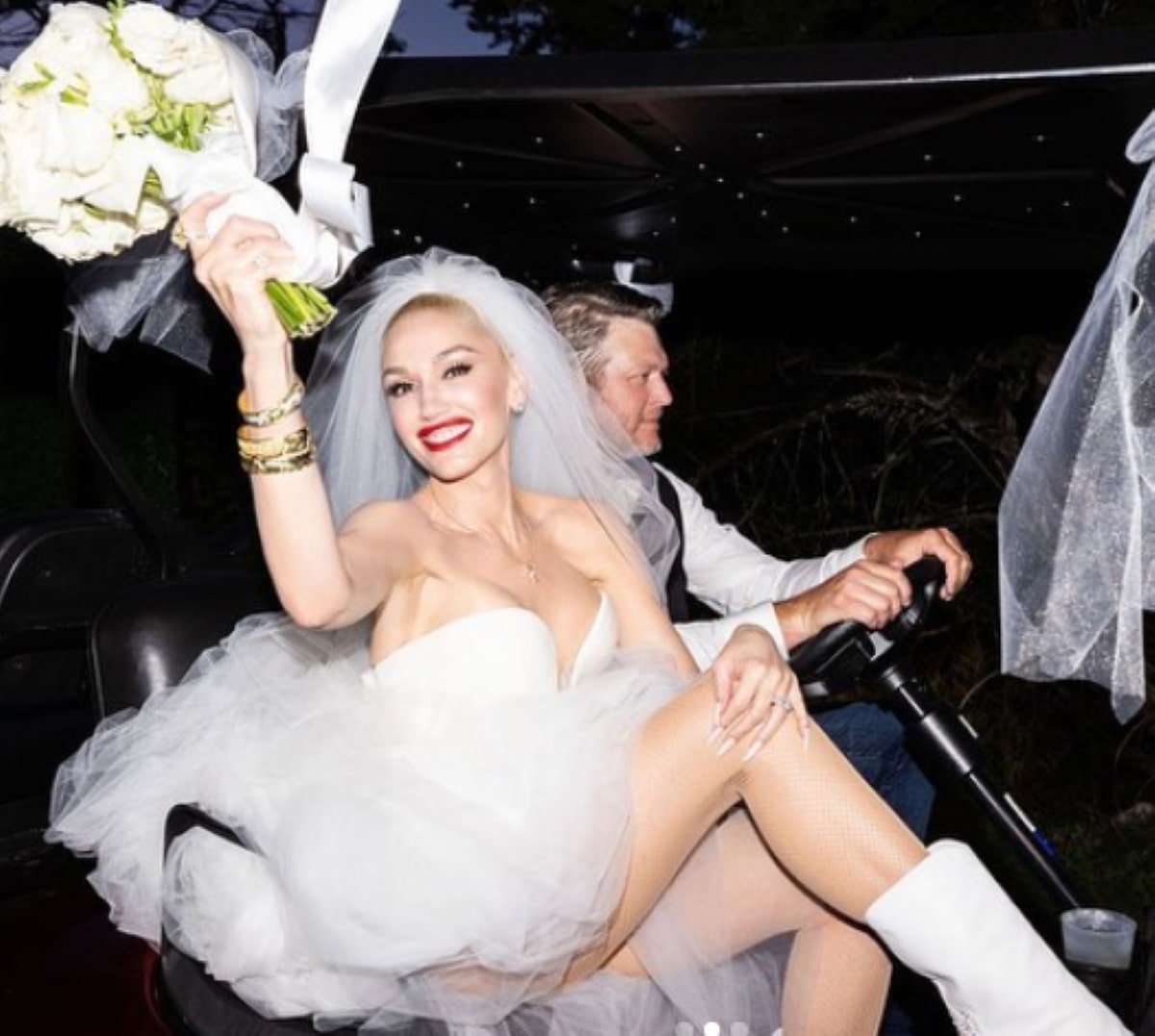 Gwen Stefani Matrimonio Blake Shelton Foto