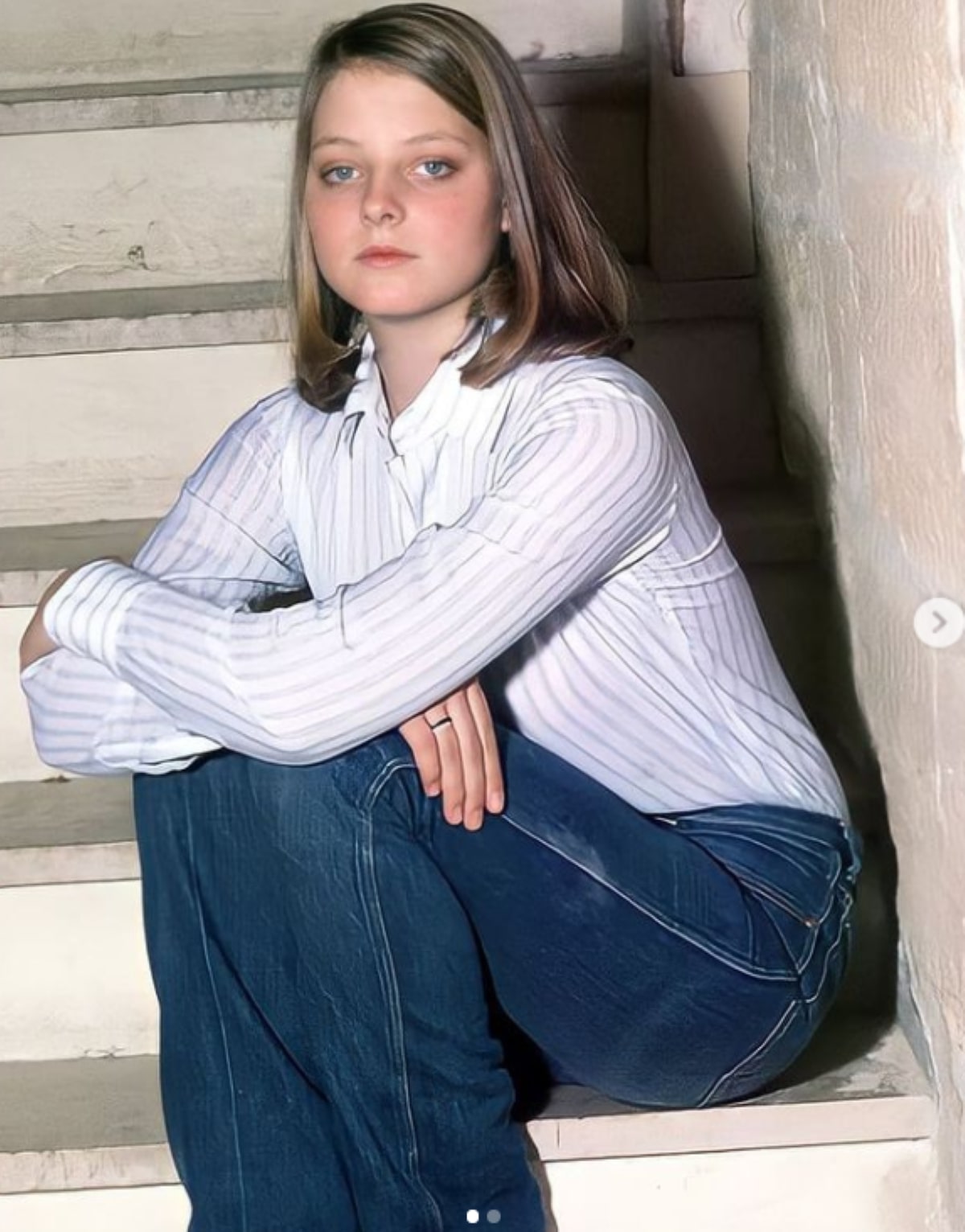 Attrice Jodie Foster Foto Bambina 12 anni