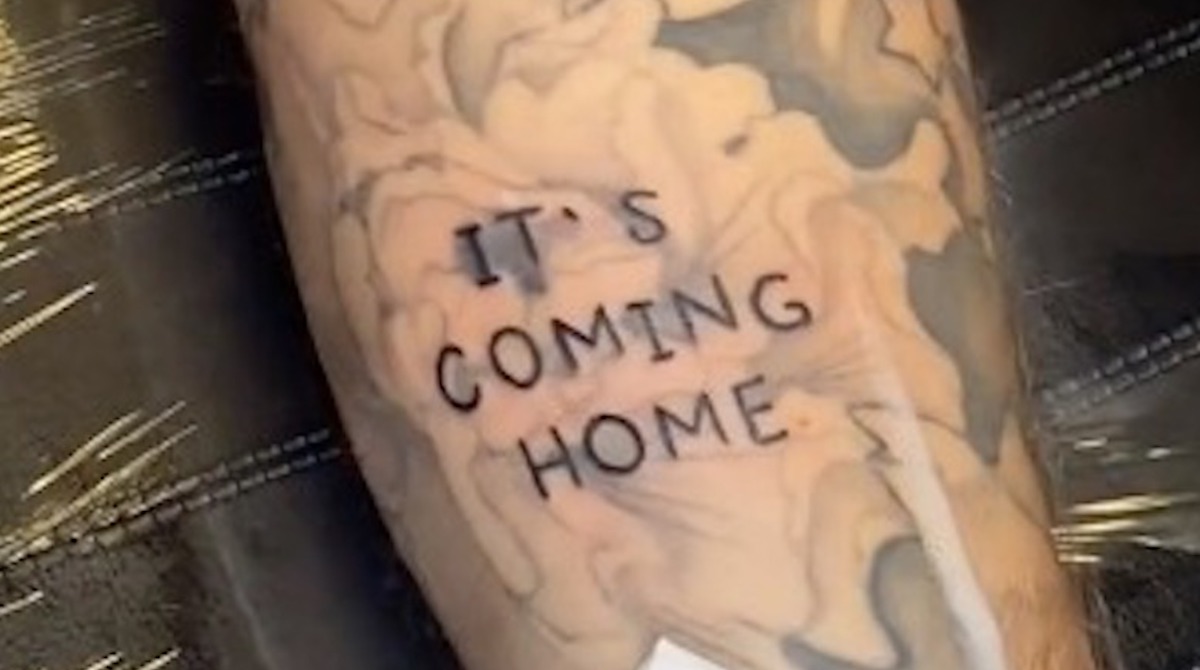 it's Coming Home tatuaggio