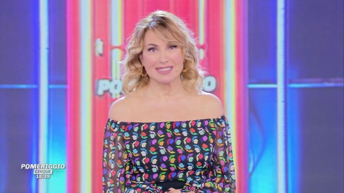 Barbara D'Urso Tensione Pomeriggio Cinque Ospite