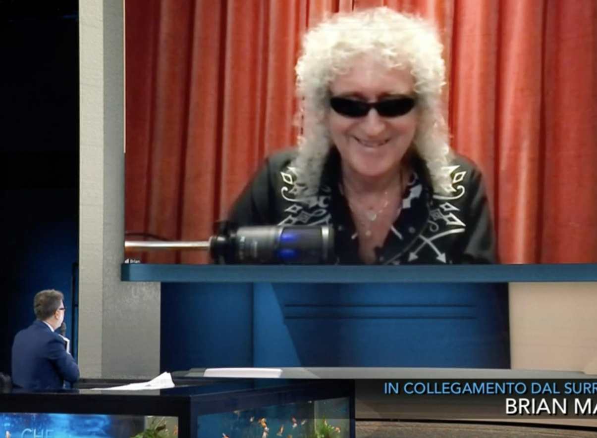 che tempo che fa ospite brian may