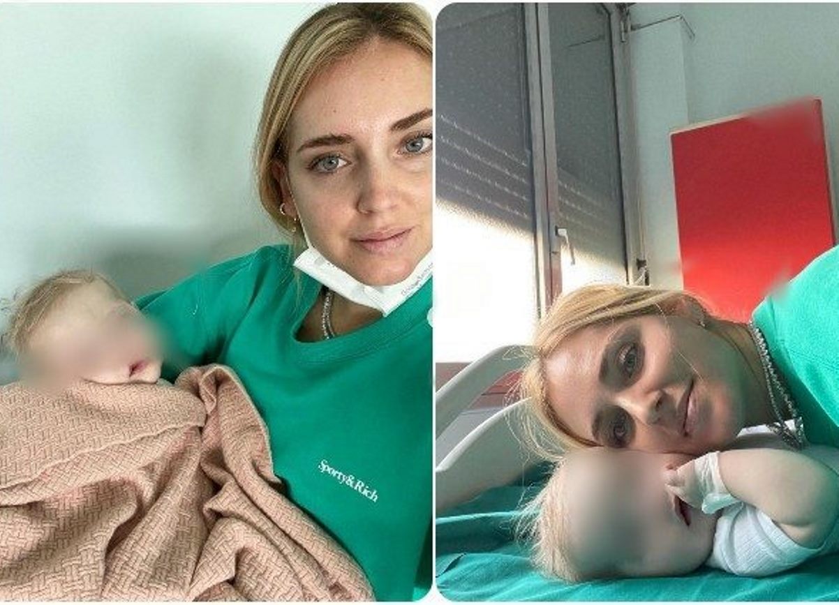 chiara ferragni figlia vittoria ospedale