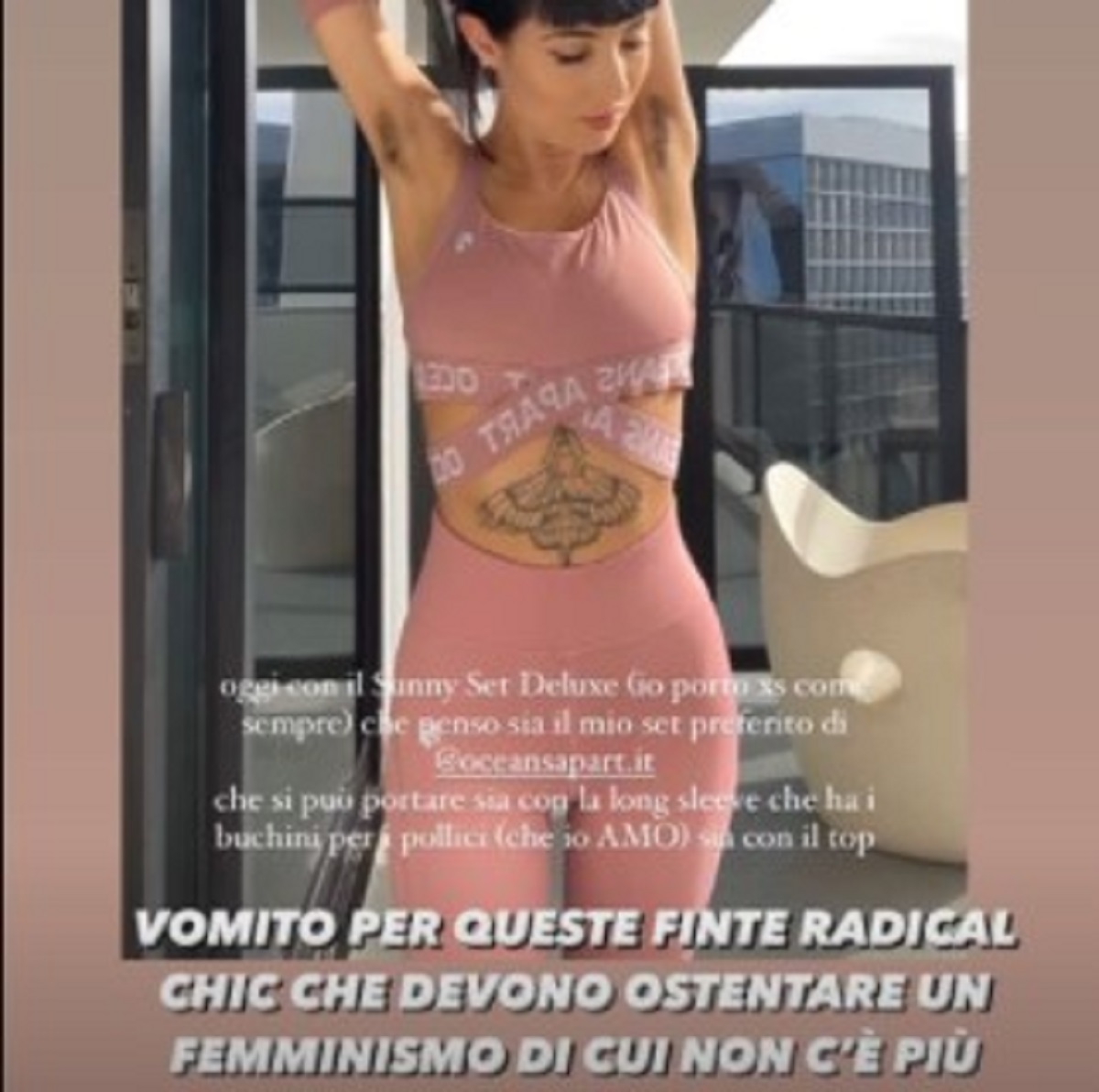 Fabrizio Corona accuse Giorgia Soleri Instagram