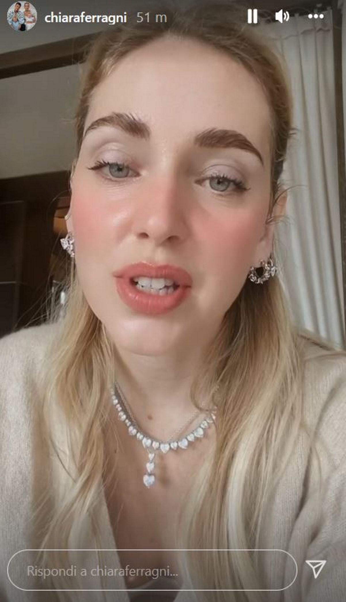 chiara ferragni fedez vacanze finite figli problemi salute