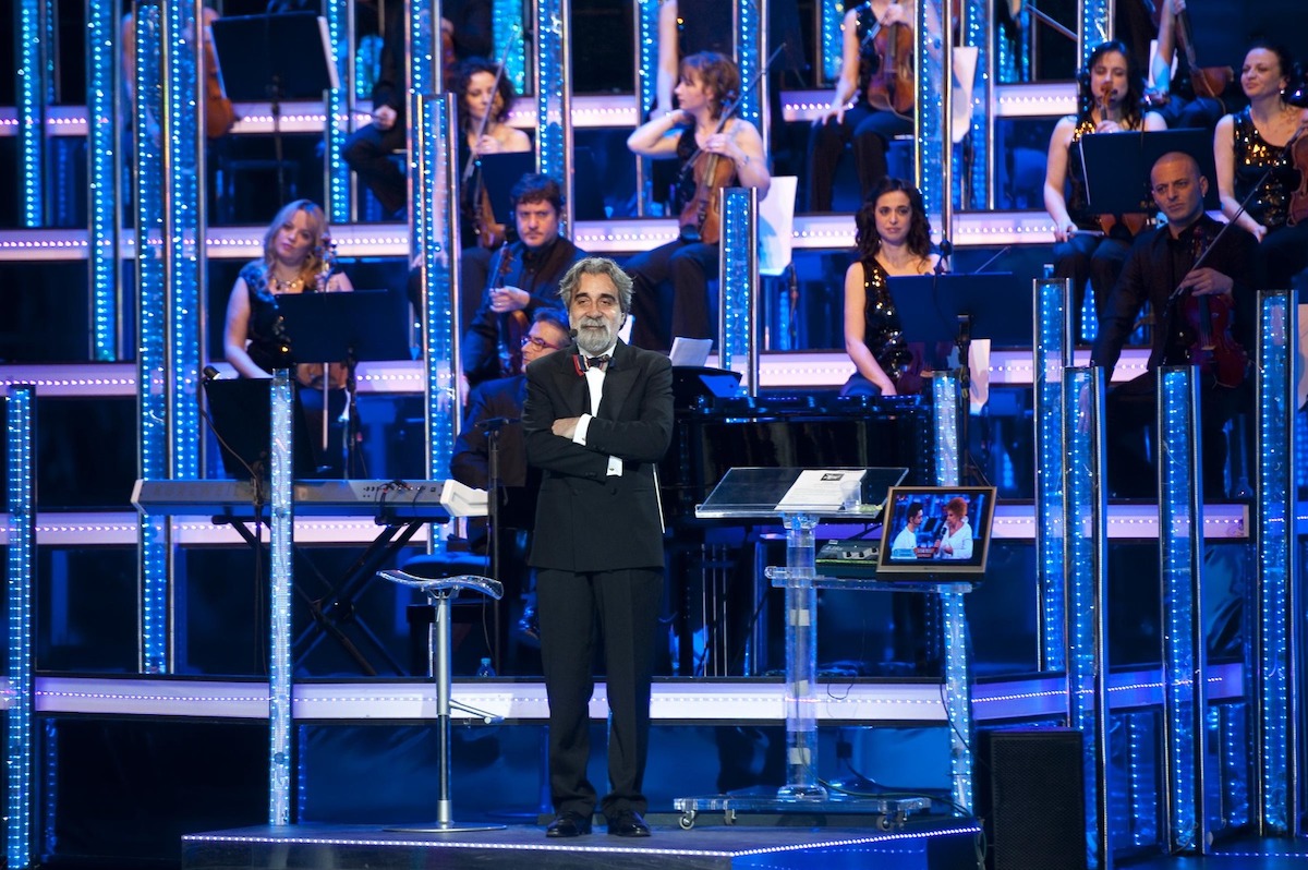 sanremo 2022 beppe vessicchio assente motivo