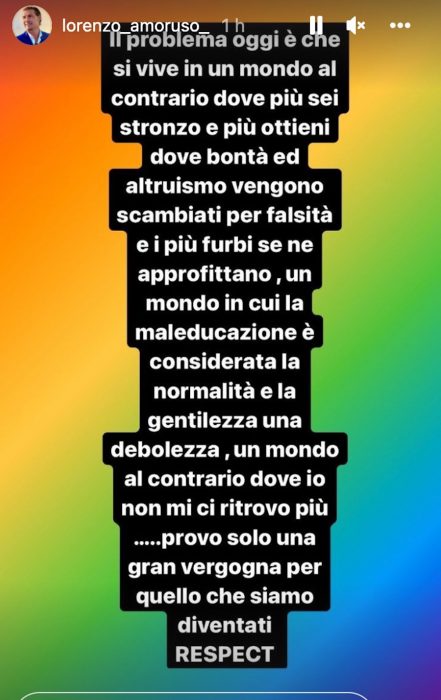 Lorenzo Amoruso Torna A Parlare Dopo Il Post Di Addio A Manila Nazzaro