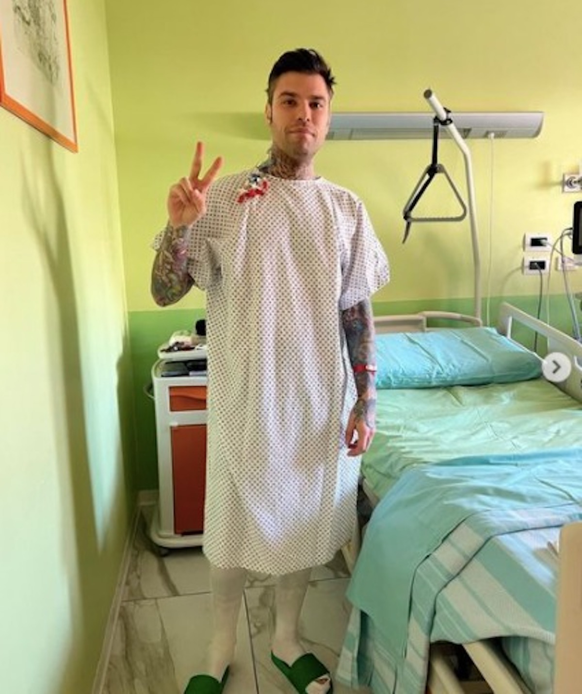 fedez malattia tenero messaggio bimbi san raffaele