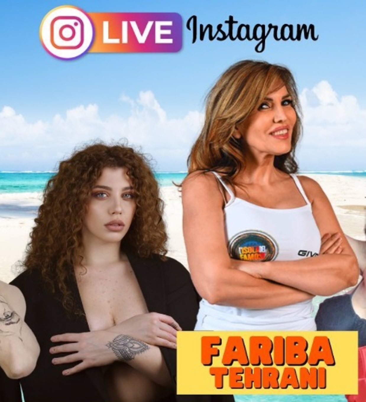 isola dei famosi fariba tehrani accuse