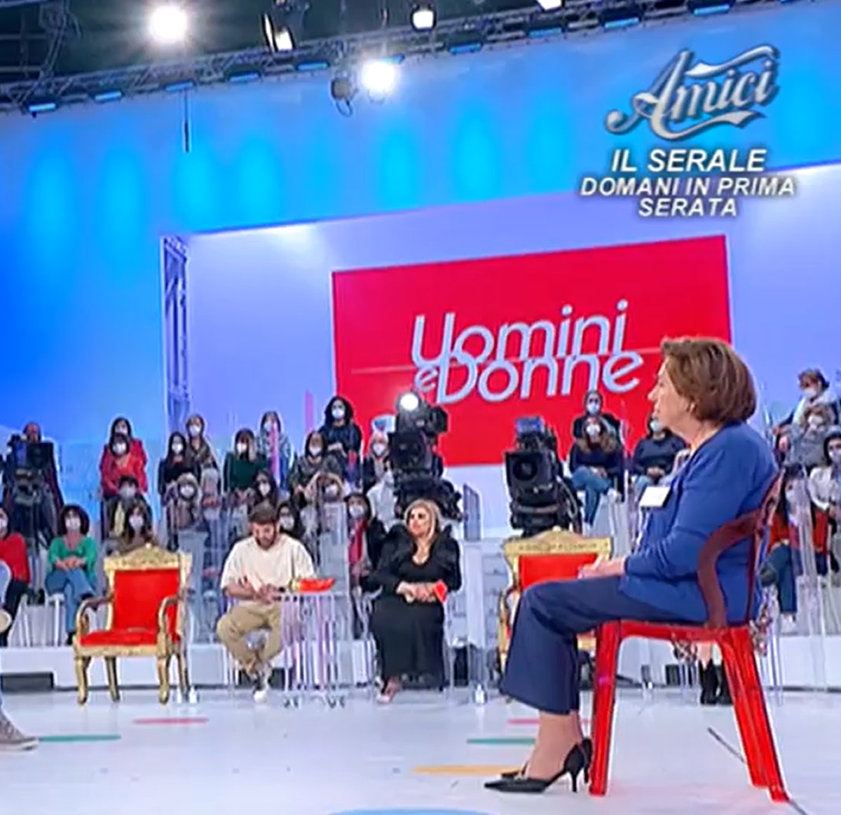 Uomini e Donne Maria De Filippi Avvertimento Cavaliere Bruno