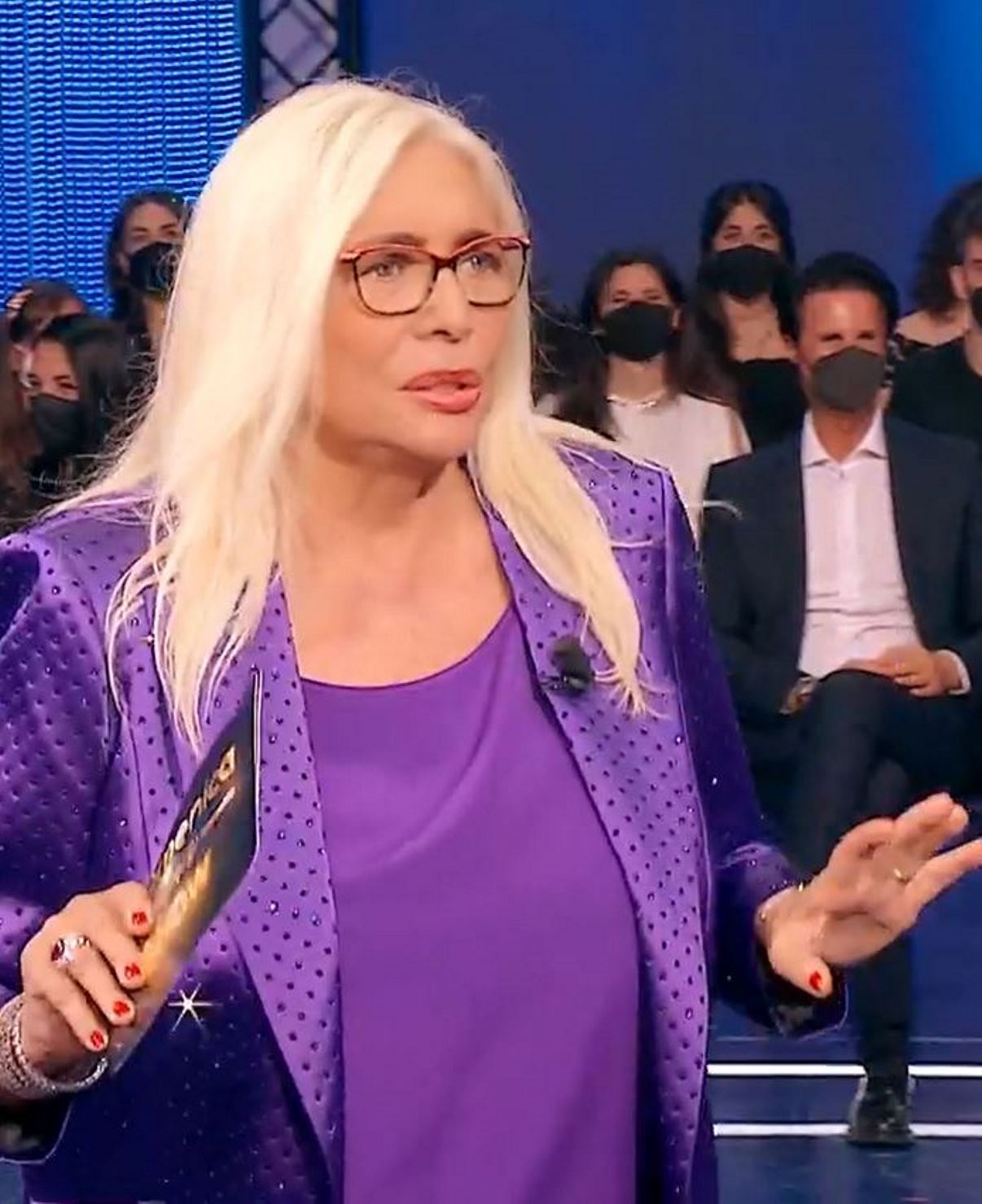 mara venier telefonata domanica in show maria de filippi