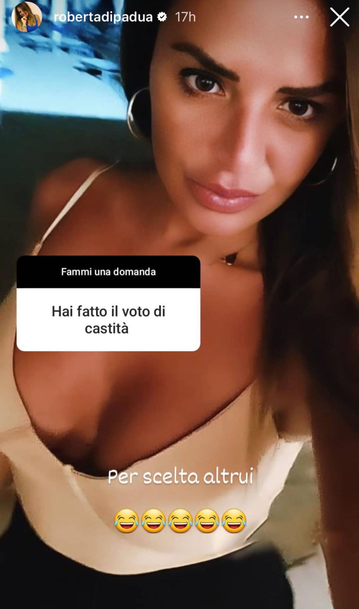 roberta di padua voto castità