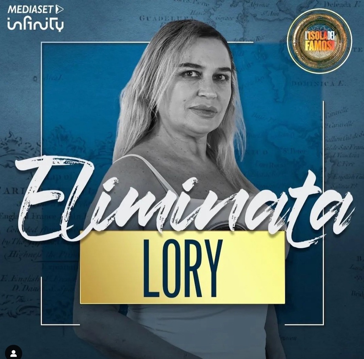 Isola dei Famosi Lory Del Santo gaffe