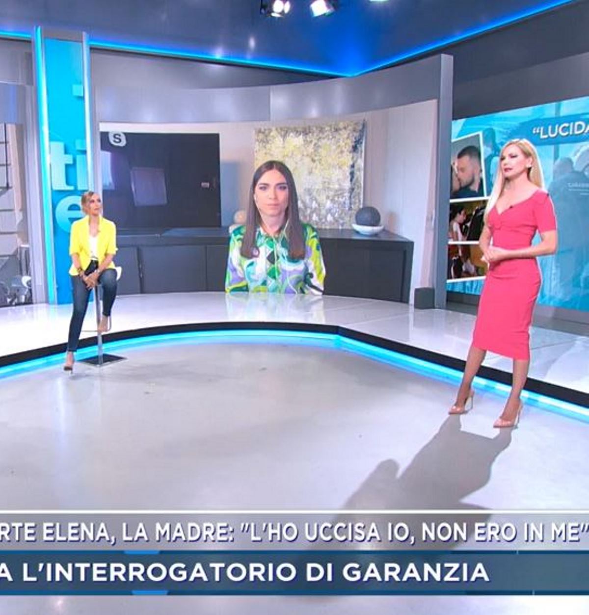 federica panicucci mattino 5 problemi tecnici