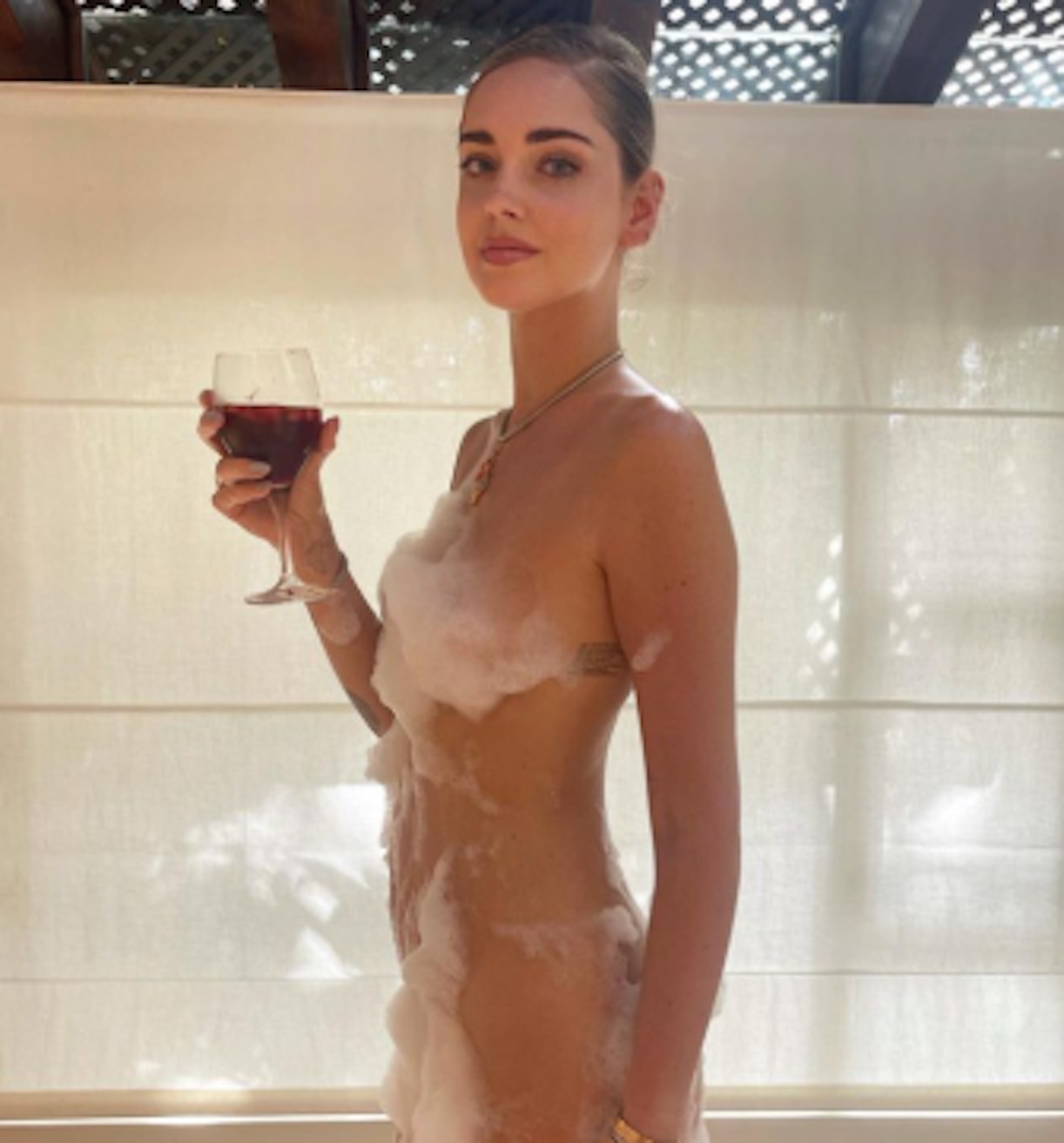 Chiara Ferragni ancora nuda su Instagram