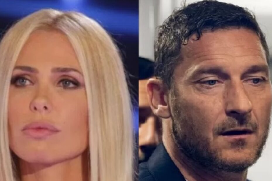 ilary blasi francesco totti futuro tv