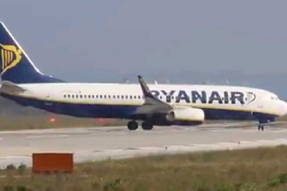 malore ryanair volo 21enne