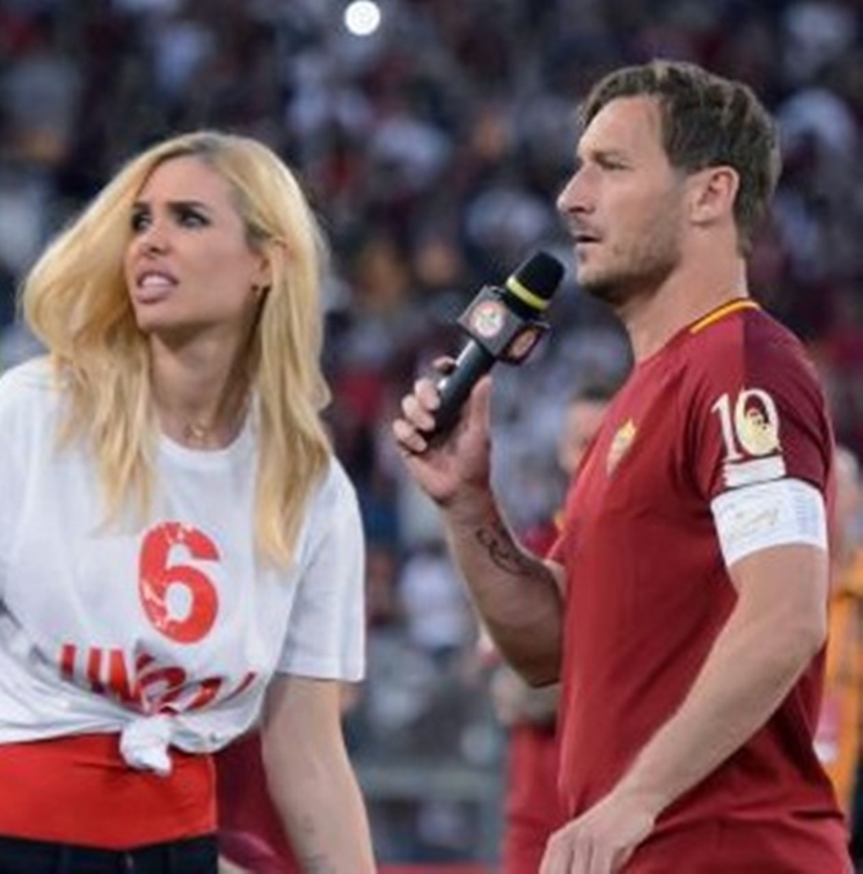 simona ventura ilary blasi francesco totti