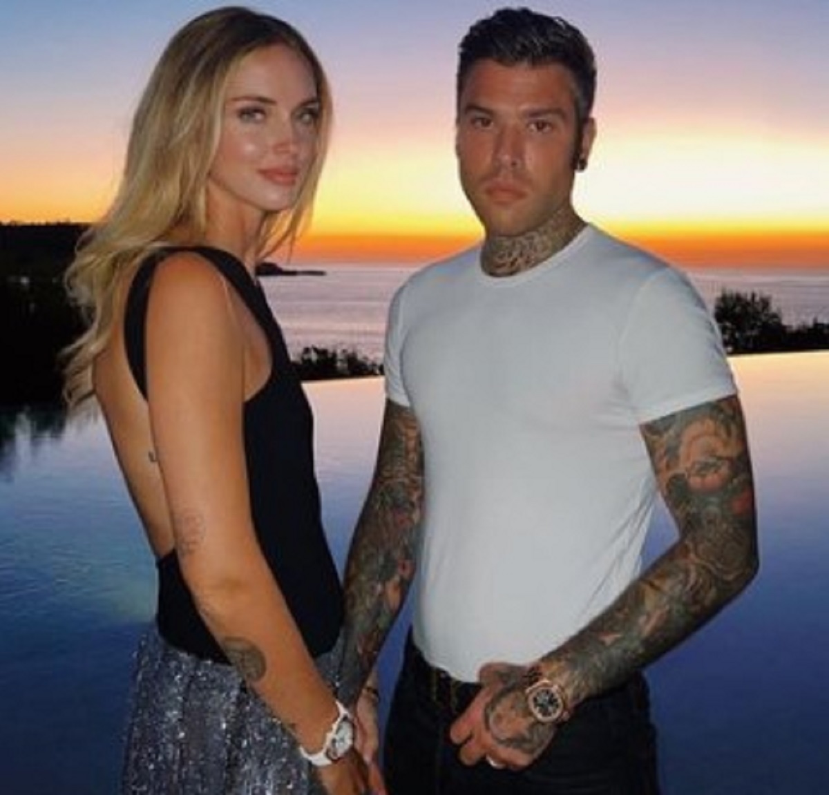 Chiara Ferragni e Fedez, lo scatto 'estremo' dalla vacanza a Ibiza