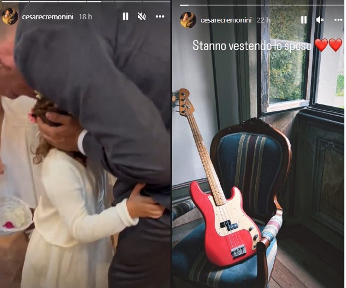 Cesare Cremonini suona al matrimonio di Ballo