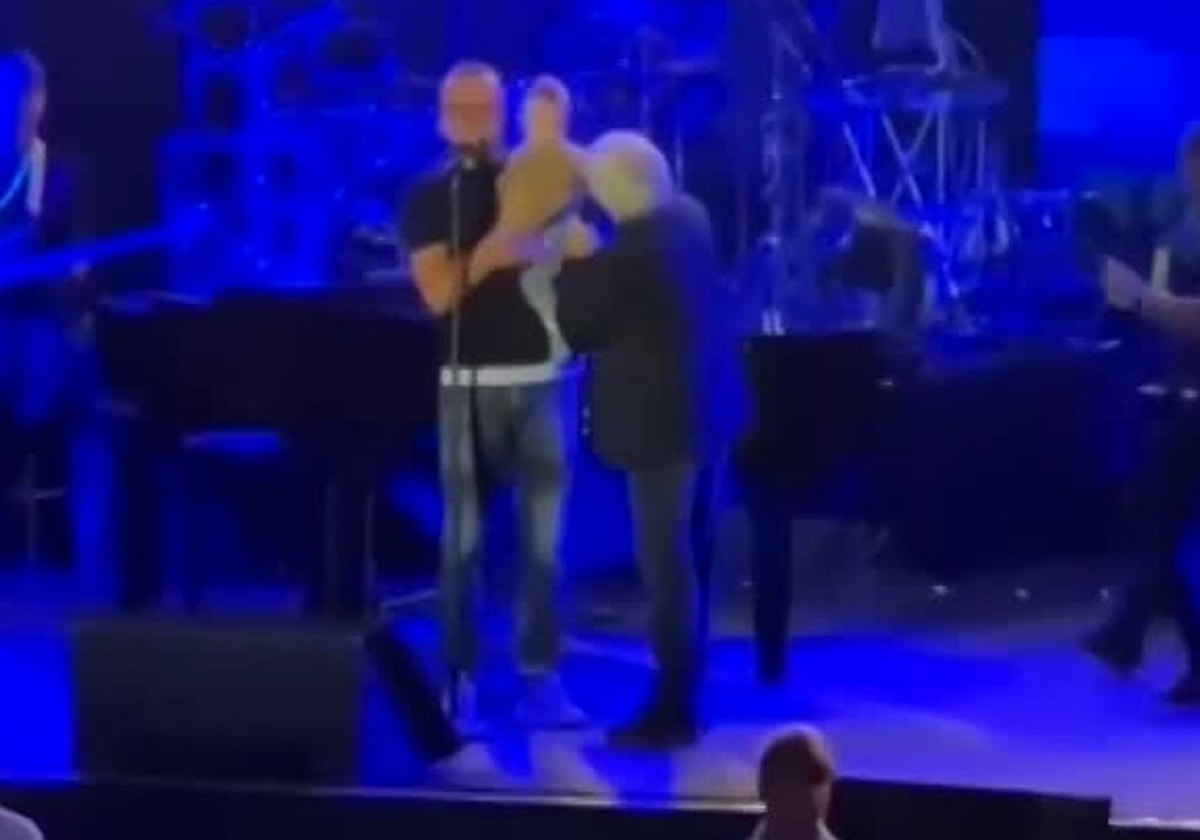 Gigi D’Alessio e il figlio Francesco