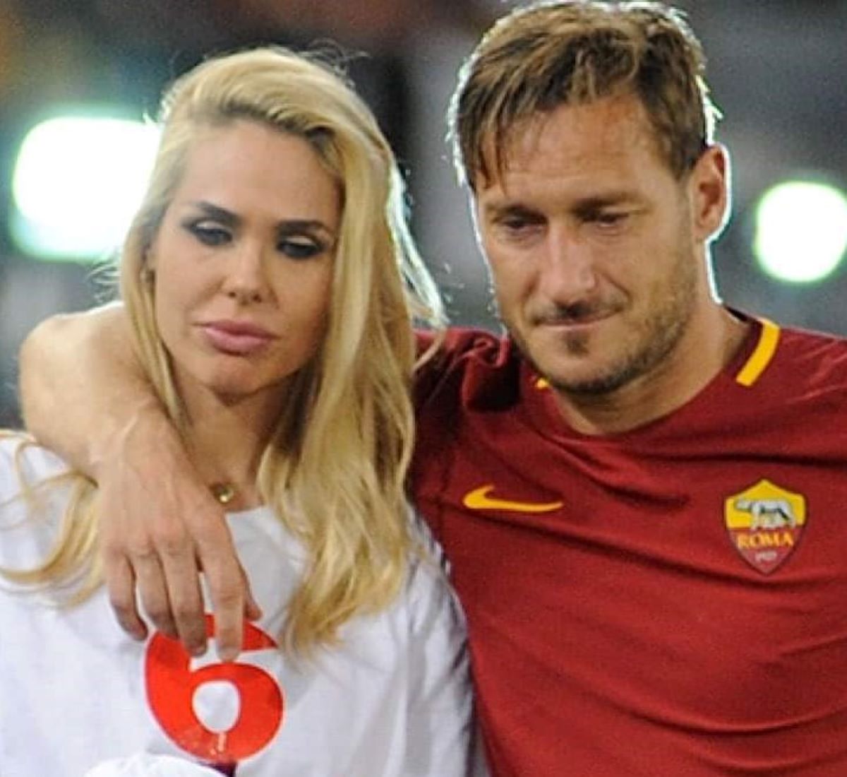 Francesco Totti e Ilary Blasi