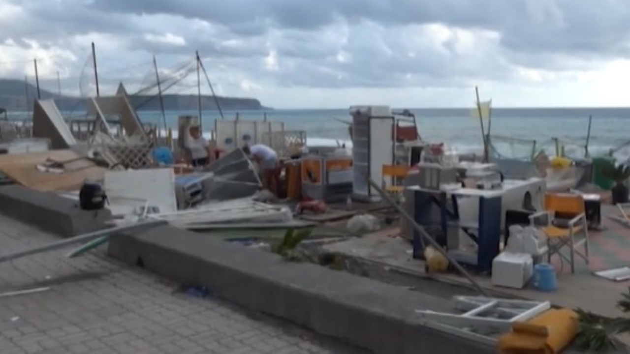 Maltempo In Calabria, Danni Ingenti: Tornado Devasta La Costa