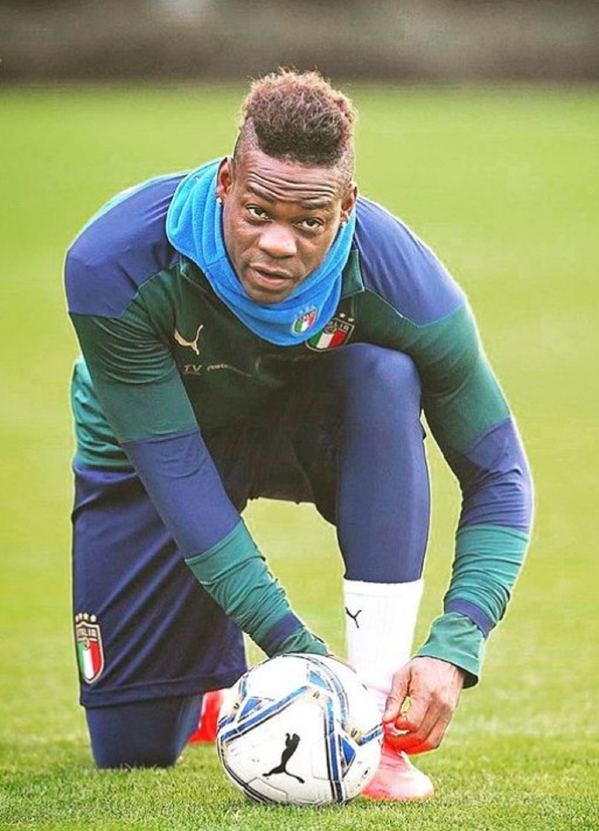 Mario Balotelli ubriaco