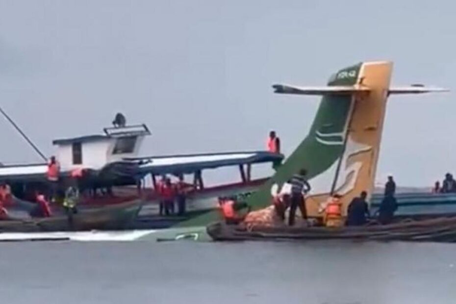 Un aereo è precipitato nel Lago Vittoria, in Tanzania