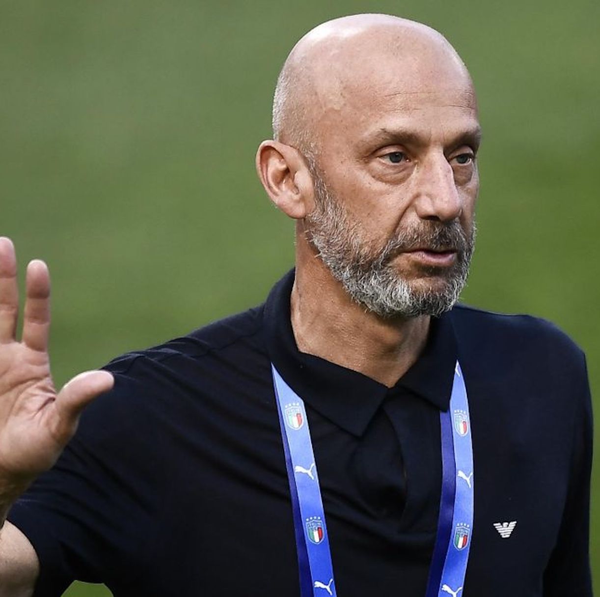 gianluca vialli striscione clinica londra