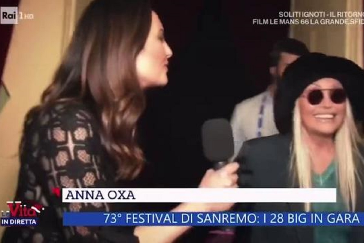 Il triste annuncio di Anna Oxa