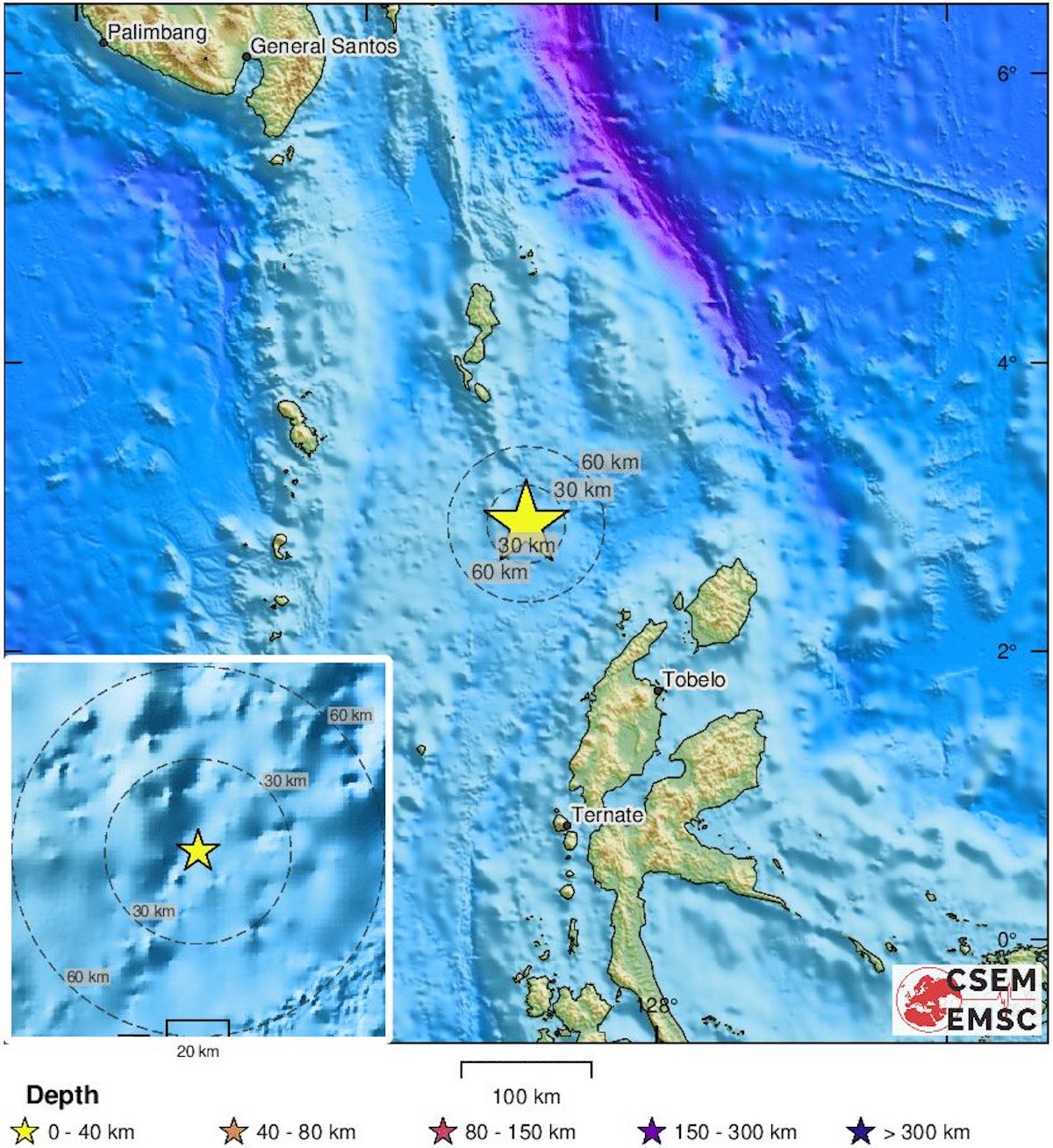 Terremoto in Indonesia, scossa di magnitudo 7.2