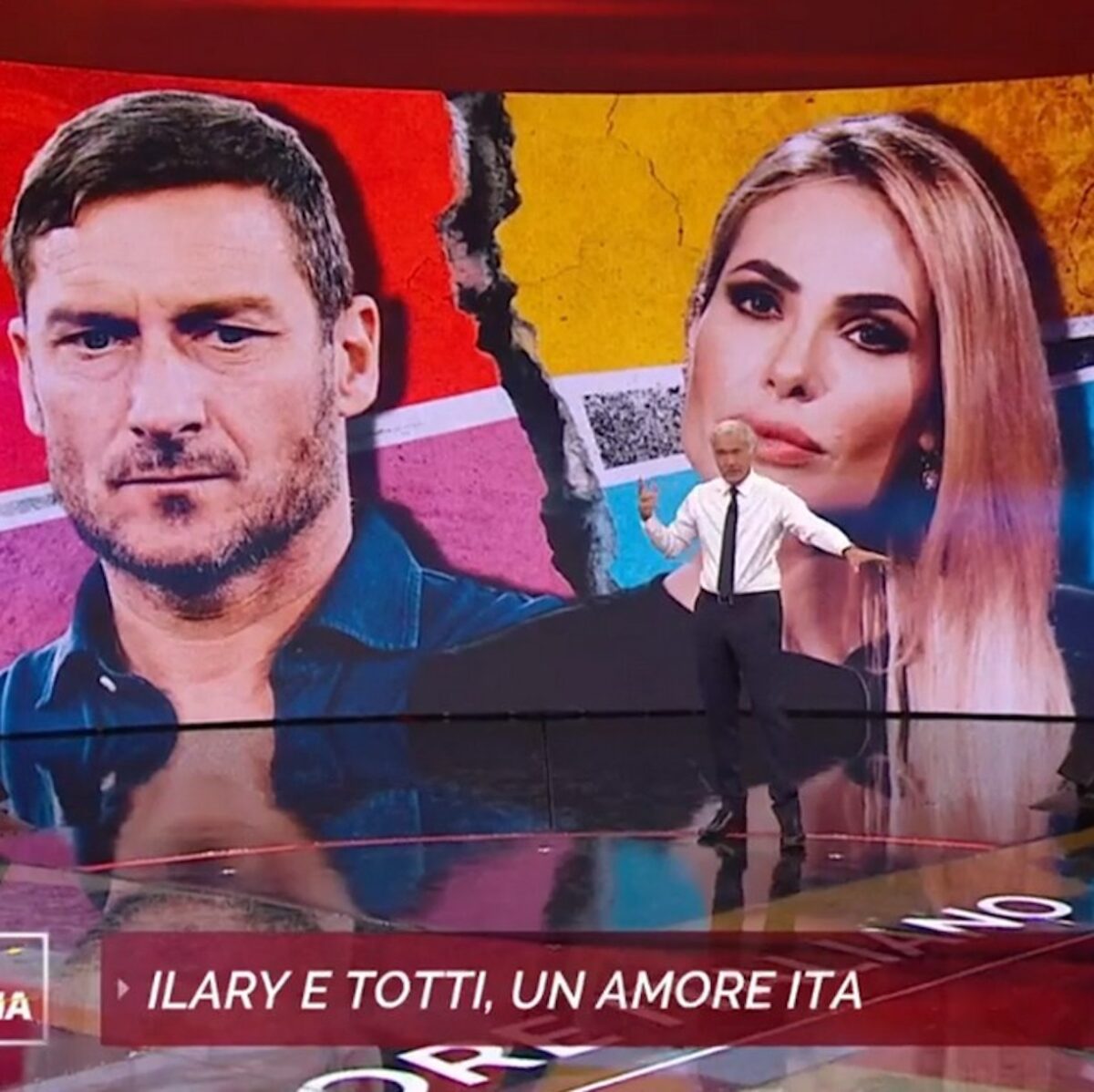 A Non è l’Arena si parla di Francesco Totti