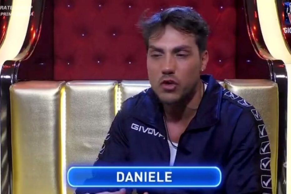 GF Vip 7 Daniele Dal Moro Lacrime