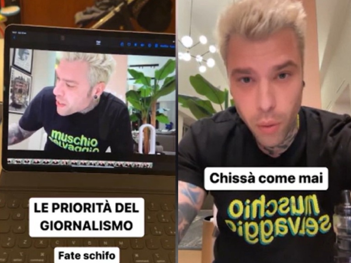 Fedez torna sui social: il duro attacco a Mario Giordano 