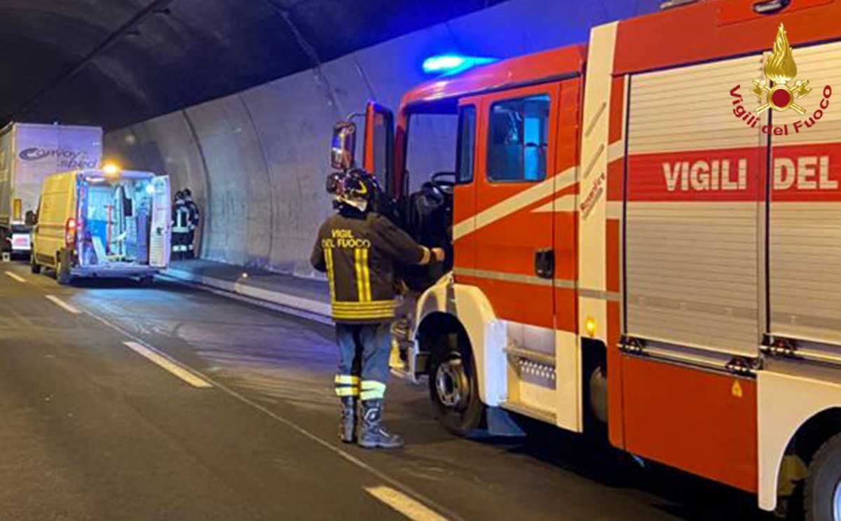 vigili del fuoco incidente