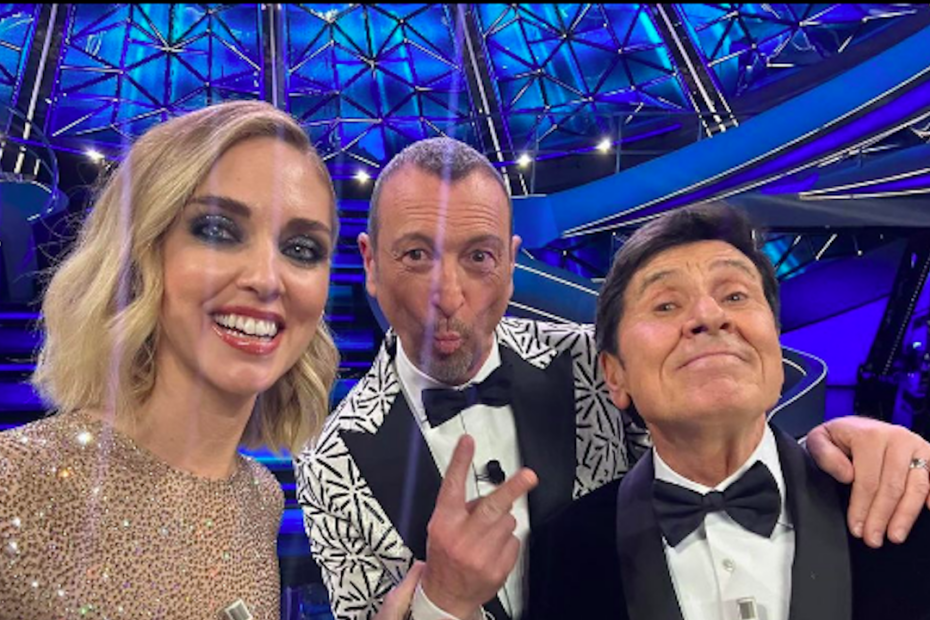 Sanremo 2023, Chiara Ferragni crea il profilo Instagram Amadeus