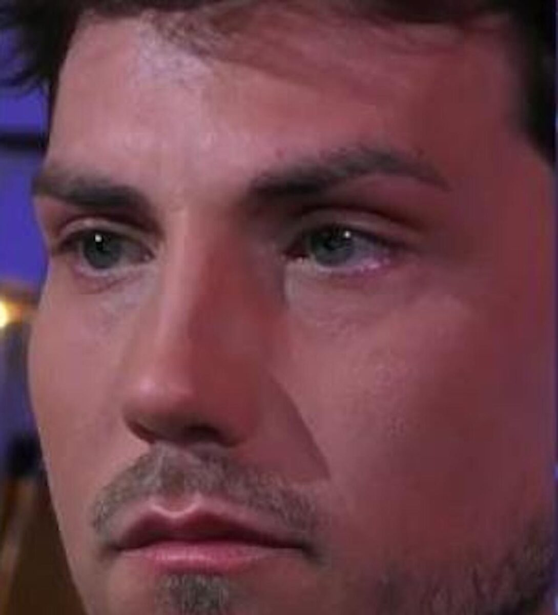 Daniele Dal Moro in lacrime al GF Vip 7