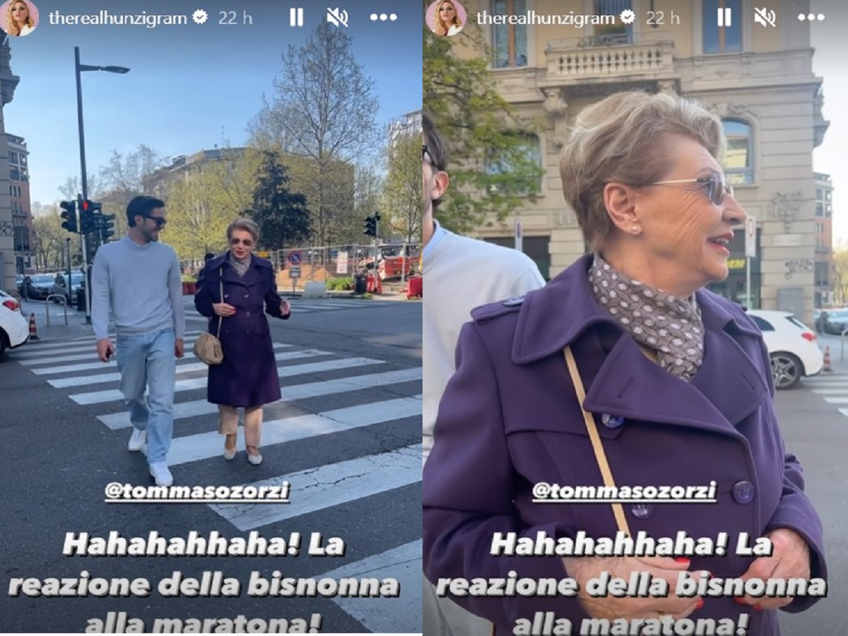 Michelle Hunziker annuncio fan nonna Cesare 