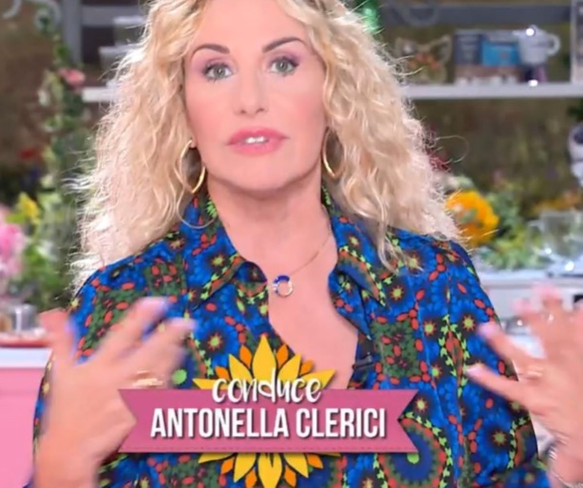 Antonella Clerici sta male salta la puntata di È sempre mezzogiorno 