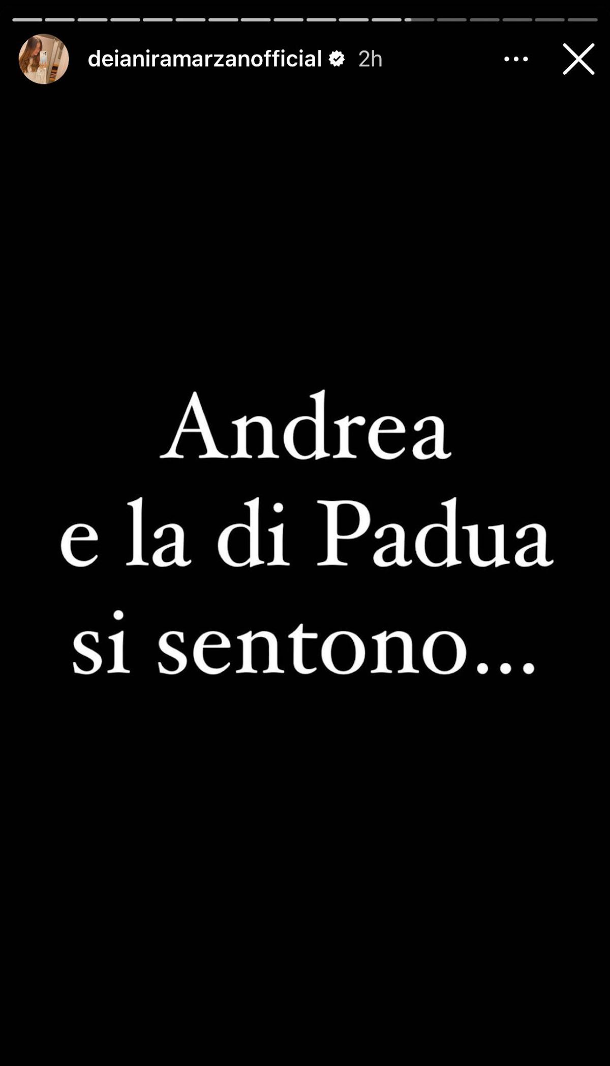 roberta di padua andrea foriglio