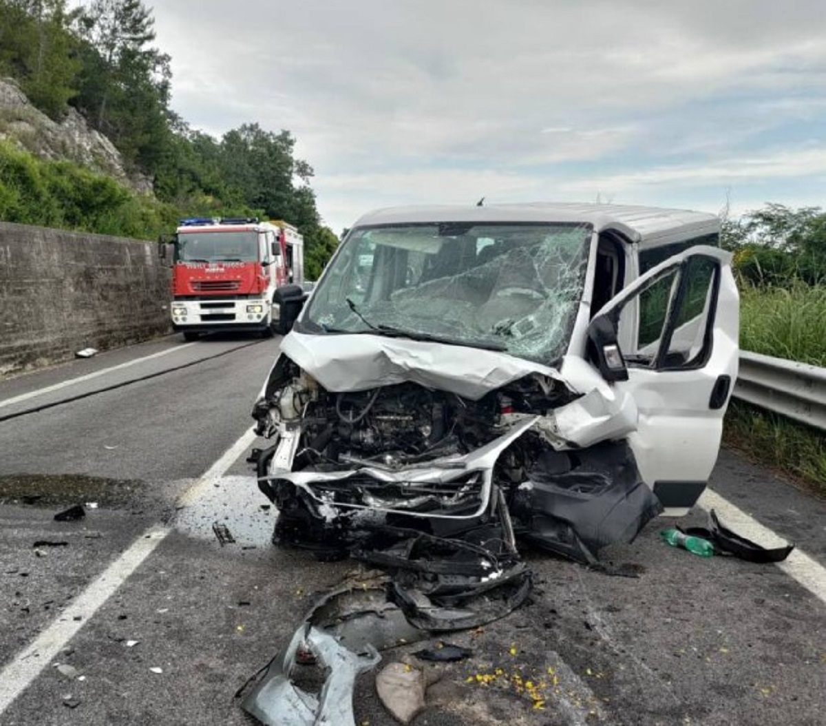 incidente statale trignina un morto e tre feriti 