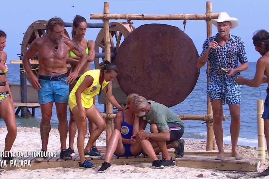 Un naufrago si è sentito male in diretta all’Isola dei Famosi