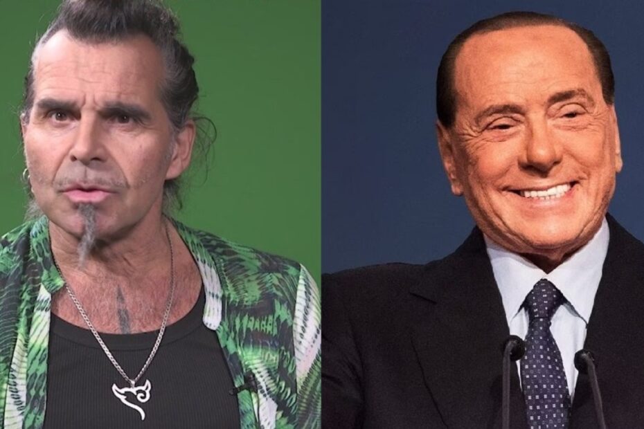 silvio berlusconi post ironico piero pelù